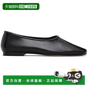 1h可退 香港直邮BY FAR 女士 黑色 Prudence 芭蕾鞋 MWFFC005LL00