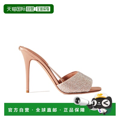 香港直邮Valentino Private水晶缀饰高跟凉鞋 3W2S0HG9YAE