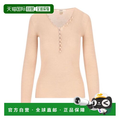 香港直邮Chloe 长袖针织衫 CH25WMP05530