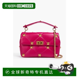 罗马铆钉绗缝皮革肩包 1h可退 香港直邮Valentino 华伦天奴 女士