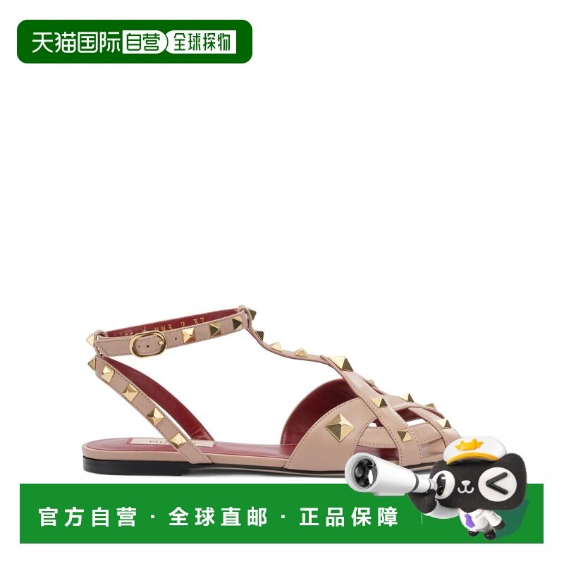 1h可退 香港直邮valentino 华伦天奴 女士 "STUDDY" 皮质凉鞋 8W2,女鞋,时装凉鞋,淘宝优惠券,粉丝福利购,淘宝优惠卷