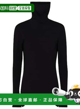 香港直邮Balenciaga 巴黎世家 女士 弹性针织高领毛衣 000895