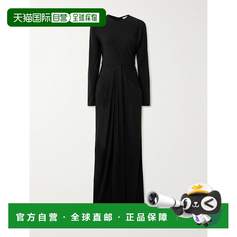 1h可退 香港直邮The Row 女士 Anselm连衣裙 8625K209 black黑色