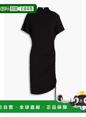 1h可退 香港直邮ISABEL MARANT 女士 Lya 褶皱针织迷你连衣裙 RO0