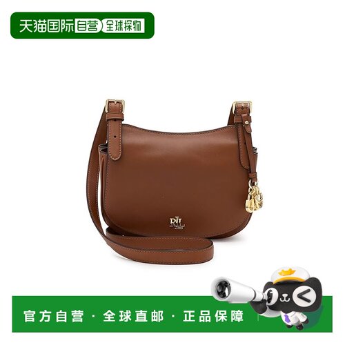 美国直邮Lauren Ralph Lauren 女士 Marcy 皮革中号斜挎包
