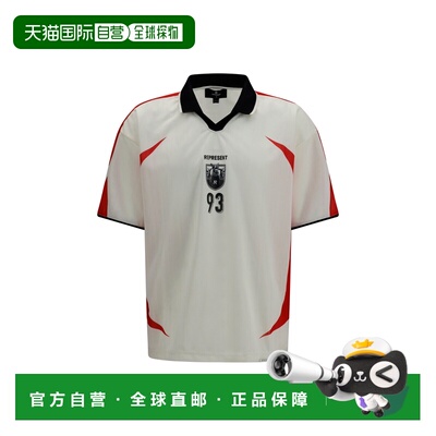 1h可退 香港直邮Represent 男士 Spike Football T恤 MLM101324FL
