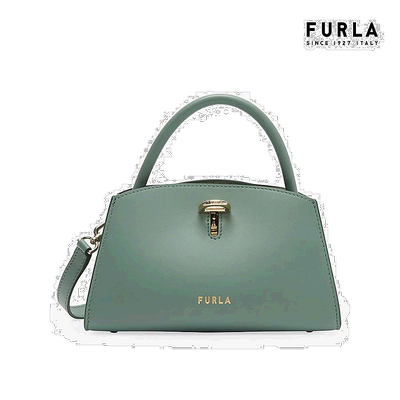 自营｜Furla芙拉女士皮革斜挎单肩包字母图标敞口手提迷你牛皮