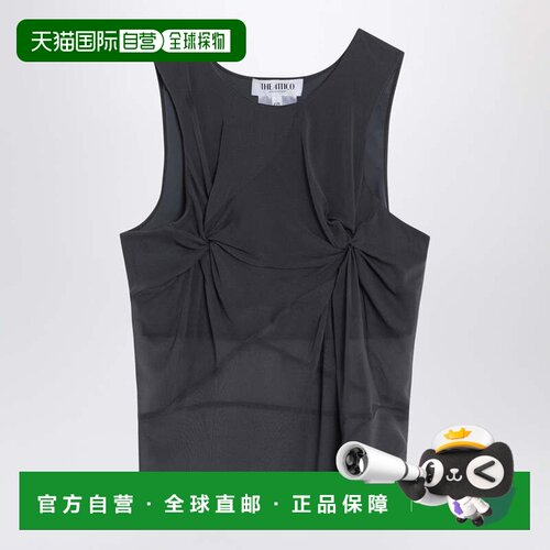 香港直邮The Attico 女士 灰色真丝背心上衣 250WCI00014SSS017A0