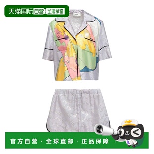 芬迪 舒适时尚 女士 purple紫色 睡衣 香港直邮Fendi