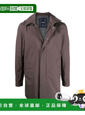 1h可退 香港直邮Herno 男士 夹克 IM038UL11101 brown棕色 舒适时