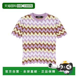 10194421A14034条纹 T恤 香港直邮Versace 圆领无袖