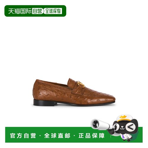 香港直邮valentino 华伦天奴 男士 Ostrich 便鞋 9Y2S0N03FRS
