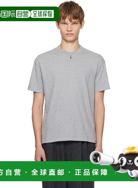 香港直邮AURALEE 男士 灰色 Seamless Crew Neck T 恤 A00T01ST