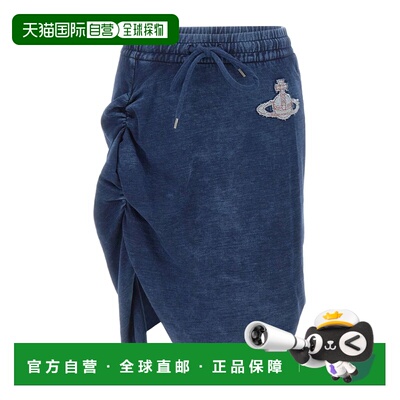 香港直邮Vivienne Westwood 松紧腰半身裙 1J01000MJ00B1