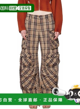 香港直邮The Attico 女士 棕色 Fern 长裤 251WCP00278CCC11