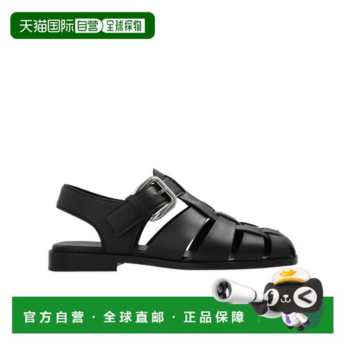 香港直邮Bottega Veneta 方头拖鞋凉鞋 837945V3HB0编织鞋半拖