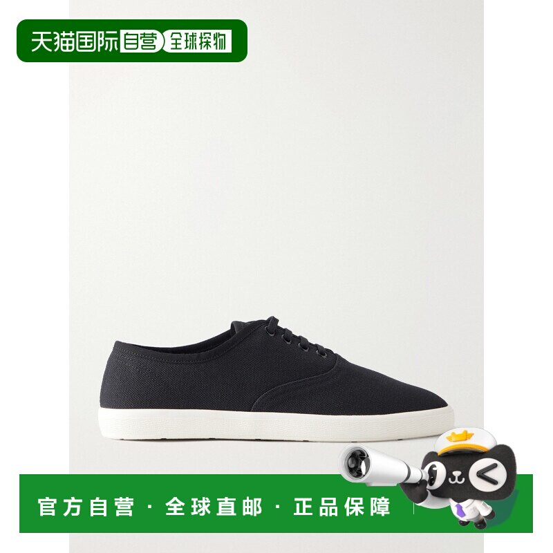 美国直邮The Row 女士 Fynn 棉质帆布运动鞋 F1783W1AB