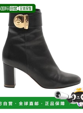 1h可退 香港直邮FERRAGAMO/菲拉格慕 25FW FIAMMA 高跟短靴 Women