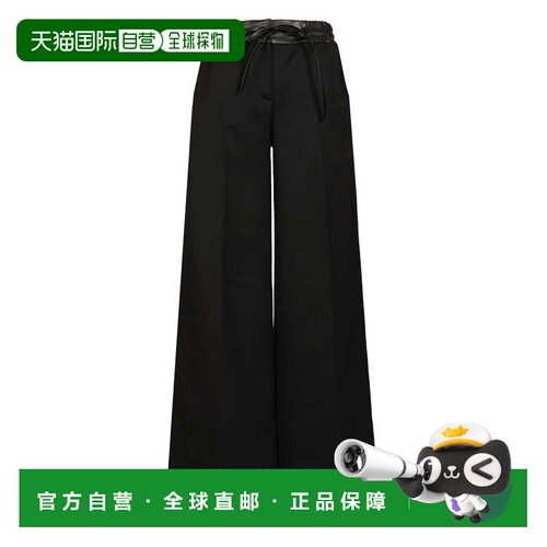 香港直邮ALAIA 女士休闲裤 AA9P1317W130C995 CO 黑支付后1h可退