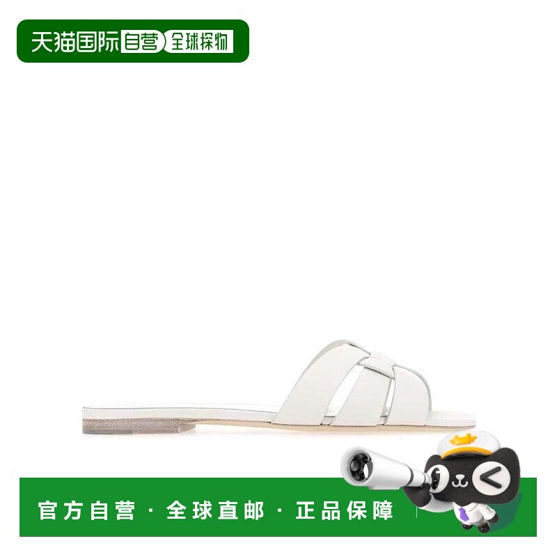 香港直邮Saint Laurent Tribute凉拖 571952BZC00平底