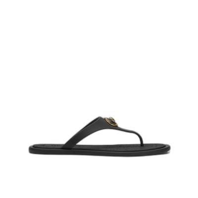 香港直邮Versace ALIA徽标拖鞋 10162481A10983范思哲凉鞋