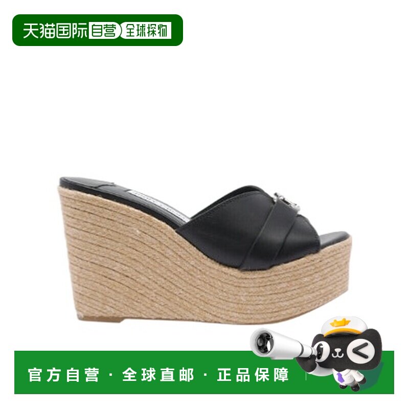 1h可退 Jimmy Choo 坡跟高跟凉鞋 J000178304厚底
