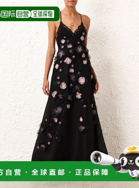 香港直邮Zimmermann MATCHMAKER 雏菊吊带连衣裙长裙 9290DMAT