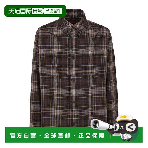 香港直邮FENDI 男士T恤 FW1307ATEEF1R0APURPLE SS2025 紫色