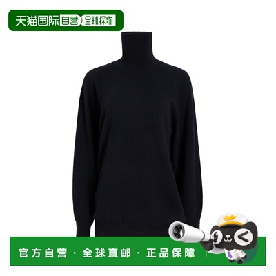 香港直邮KHAITE 女士针织衫 9683600200 AW2024 黑色 Percy毛衣