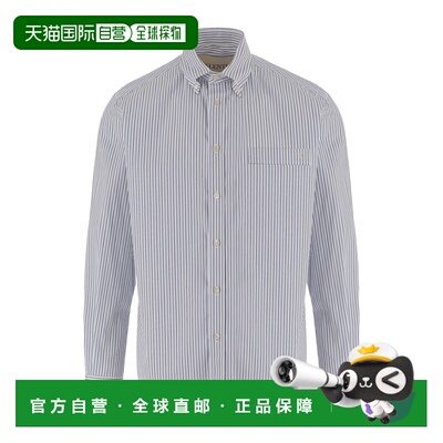 1h可退 香港直邮VALENTINO 男士衬衫 VABS80B95C1L SS2026 灰色
