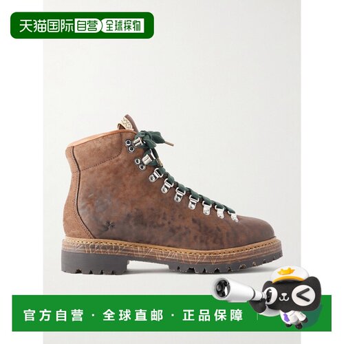 Visvim 维斯维木 男士 Whymper 民族风磨边皮质绑【付后1h可退】