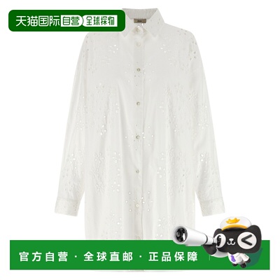 香港直邮Herno 女士 'Broderie Anglaise' 衬衫 CM000045D13322RI