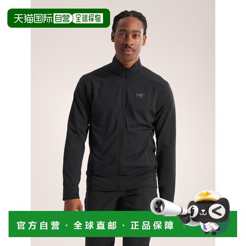 欧洲直邮ARC'TERYX(始祖鸟) 薄款夹克 Kyanite 男士抓绒户外