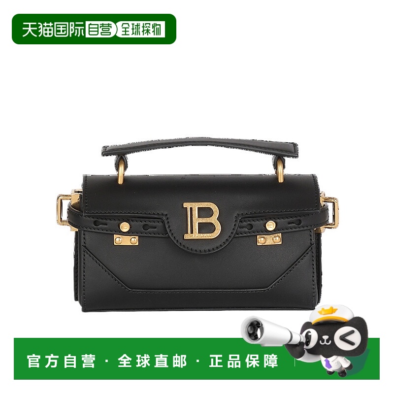 香港直邮Balmain 翻盖单肩包 EN1AE742LAVE斜挎包手提包