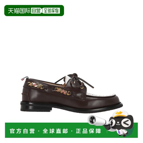 1h可退 Thom Browne 链条装饰系带鞋 FFF190D06764男鞋