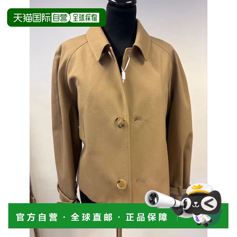 香港直邮Celine 思琳 女士 OF 华达呢羊毛棉质大衣 RM08Q984C