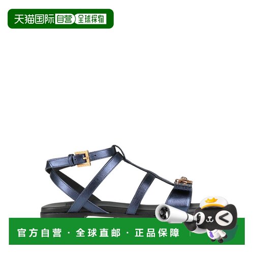 香港直邮versace 女童 凉鞋童鞋 blue蓝色 舒适时尚