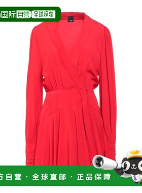 香港直邮Pinko 品高 女士 高雅连衣裙 red红色 舒适时尚