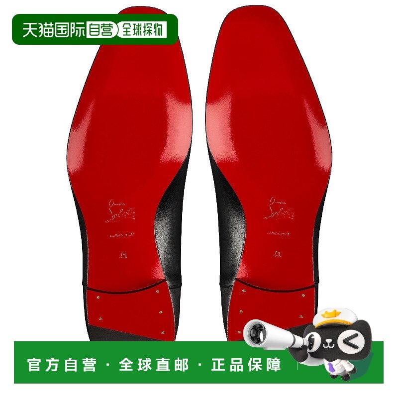 欧洲直邮CL路铂廷 红底鞋 25秋冬 1150376BK01 男士 商务正装鞋