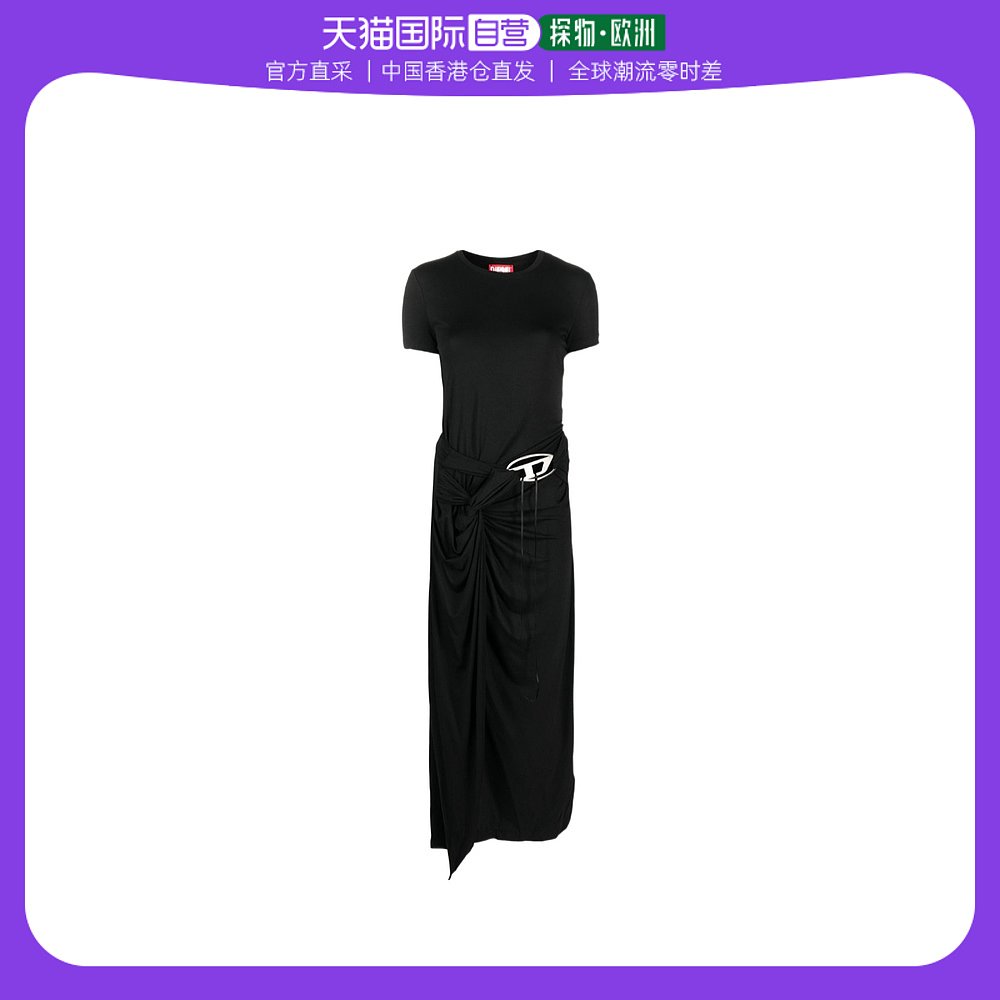 香港直郵Diesel 徽標連衣裙 A108230LHAU短袖
