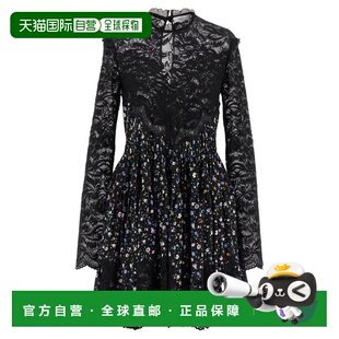 花卉褶饰蕾丝连衣裙 1h可退 Paco 女士 25AJRO13 香港直邮Rabanne