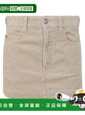 香港直邮Isabel Marant Etoile 腰带环半身裙 JU0072FAA3G18E