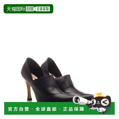 香港直邮LOEWE 女士高跟鞋 LLSOS01X011100 SS2024 黑色 Comic尖