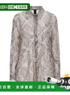 香港直邮NORMA KAMALI 诺玛 卡玛丽 女士 Blouses 花纹衬衫