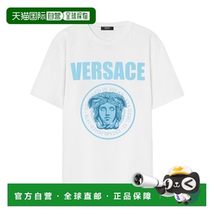T恤 短袖 10133021A15083 香港直邮Versace 1h可退