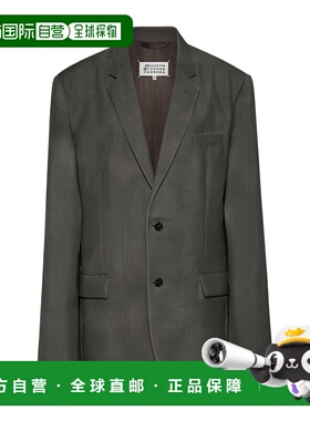 香港直邮Maison Margiela 马海毛羊毛西装外套 S51BN0431M35141