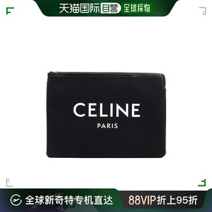 香港直邮Celine 思琳 女士logo拉链手拿包