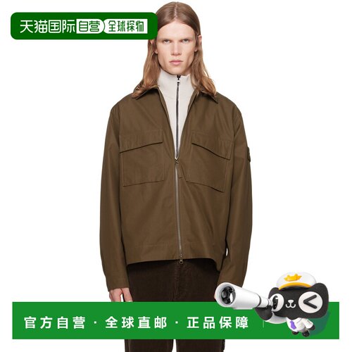 香港直邮Stone Island 石头岛 男士 卡其色 1200018 All-Weather