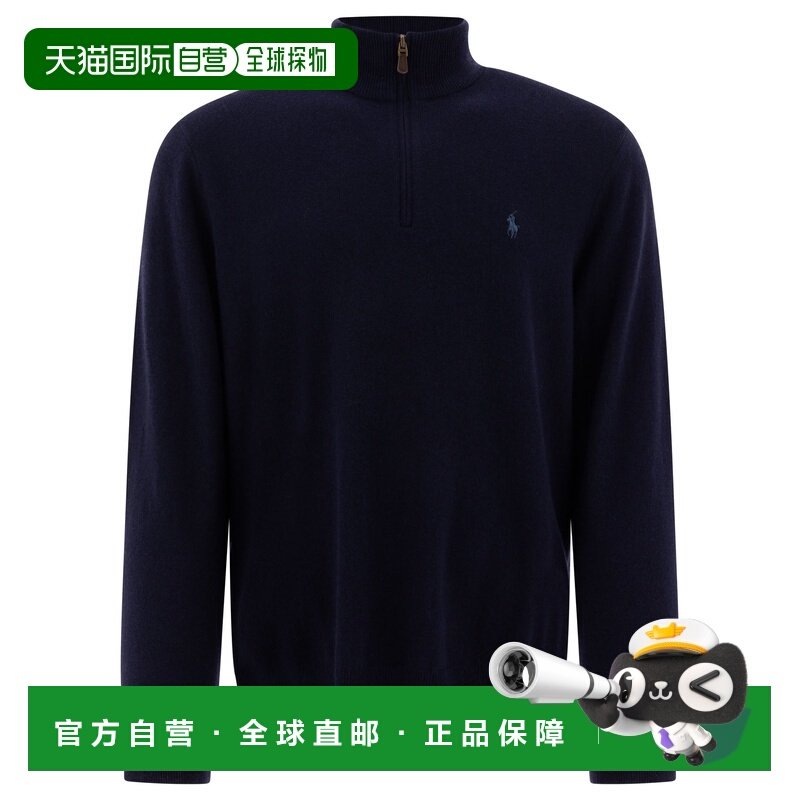 香港直邮Polo Ralph Lauren Polo 拉夫 劳伦 男士 羊毛半拉链毛衣,男装,针织衫/毛衣,淘宝优惠券,粉丝福利购,淘宝优惠卷