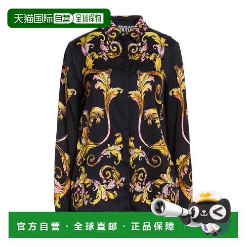香港直邮versace 范思哲 女士 Blouses 花纹衬衫